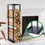 33cm W Log Rack