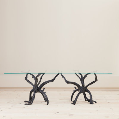 Monterey Rectangle Dining Table-Natural Iron