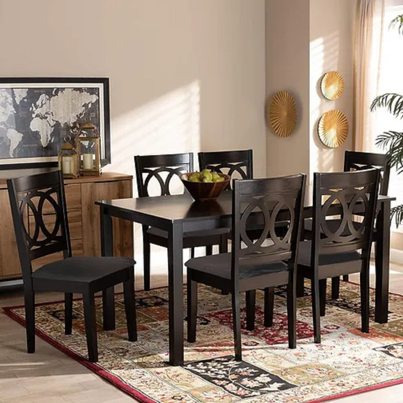 Ensemble de salle à manger rectangulaire L 60 po x l 36 po Radha