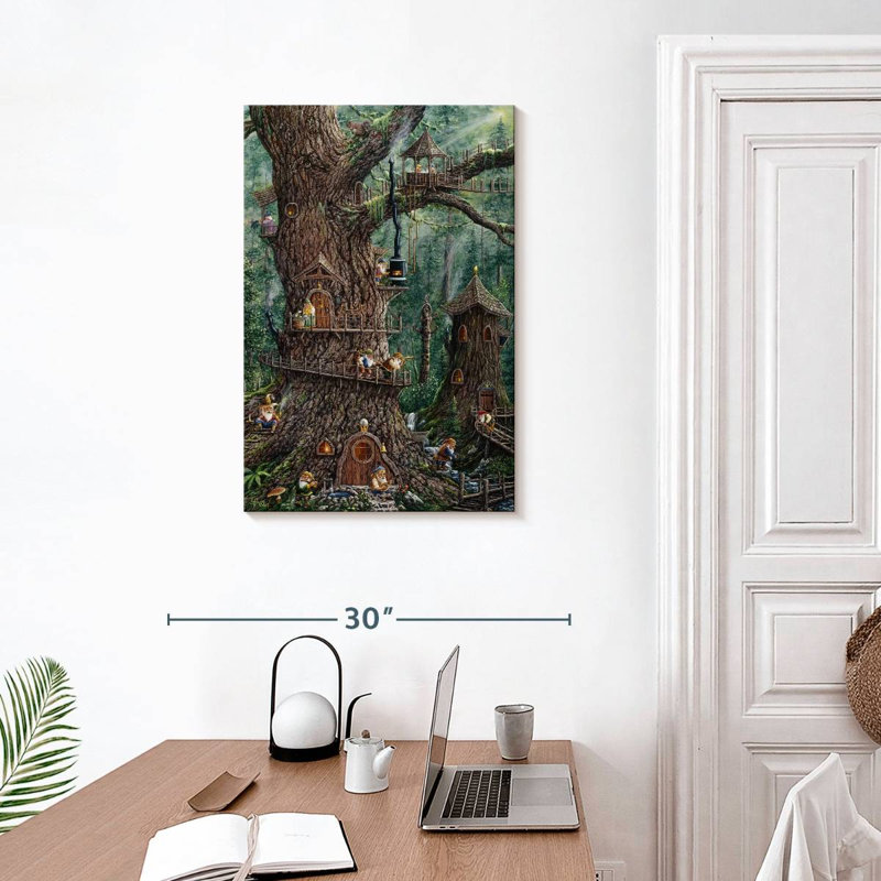 Kelan Gnomes Sweet Home, 30" H x 20" W