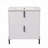 30" Bathroom Vanity with Ceramic Sink & Full-Extension Drawers | Soft-Close Undermount Slides, Fluted Design,White-1545550533