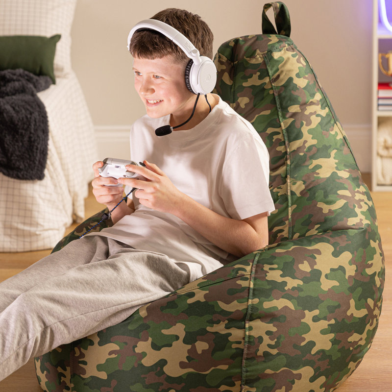  Gaming Recliner Bean Bag, Green