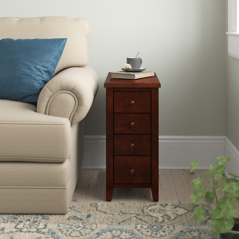 Ty 4 - Drawer End Table with Storage, Cherry