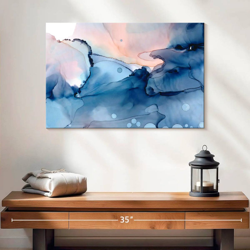Avery Ocean Abstract, 16" H x 24" W