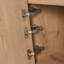 Meuble-lavabo mural flottant de 30 po Katlin, porte d'armoire à fermeture en douceur 