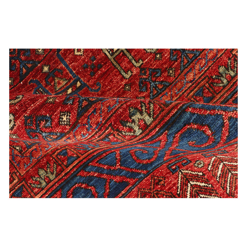 Turkemen Hand Woven Wool Area Rug