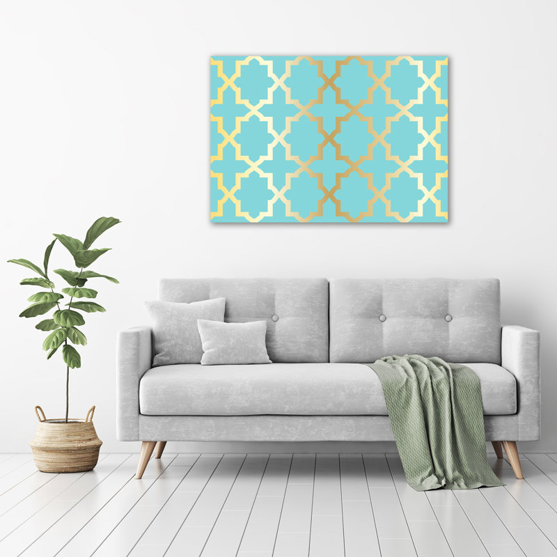 Arabic Pattern - Wrapped Canvas Print