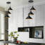 3-Light Cone Pendant Light – Industrial Kitchen Island Ceiling Fixture with Adjustable Height & E27 Bulbs-1511630503-1511630497