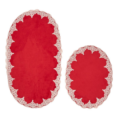 Ensemble de 2 tapis de bain Keighley