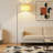 Arc Floor Lamp With 3-Color LED, Adjustable Hanging Shade, Tall Standing-2075380531-2075380942