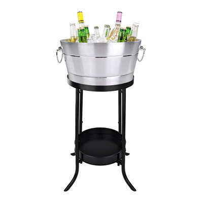 Tateos Metal Bucket Stand