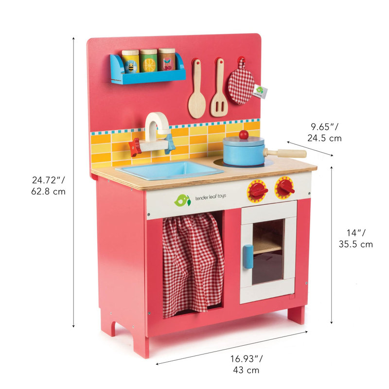 Preschool Play Kitchen Set