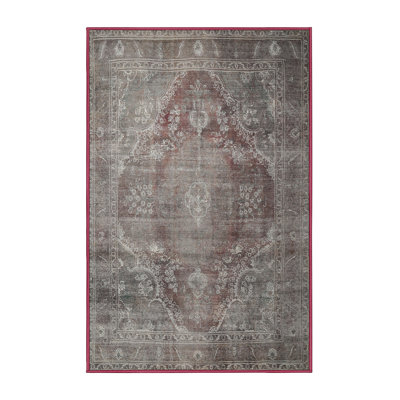 Tapis gris/brun/bleu clair traditionnel Kilroot