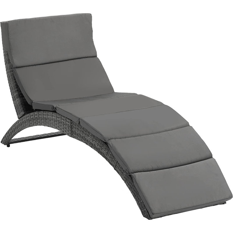 Aalayah 156cm Long Single Chaise with Cushions