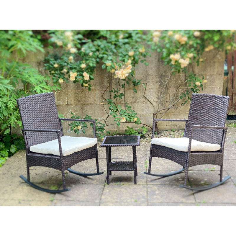 Oval 3 - Piece 2 - Person Outdoor Standing Height Table Set