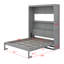 Lit pliant vertical avec tablettes latérales fonctionnelles-727296698
