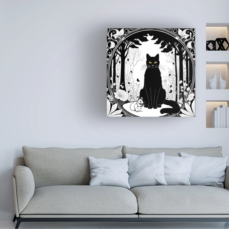 Art sur toile Tina Lavoie Quietude, H 14 po x l 14 po