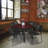 Kee Round Breakroom Table Top, 4 Zeng Stack Chairs-104325666-104325665-4021000