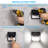 40 LED Solar Motion Sensor Outdoor Security Wall Light, 6500K Pure White