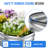 12" Tall 4x2 ft (2 Pcs) Module Metal Raised Garden Bed-1566090029