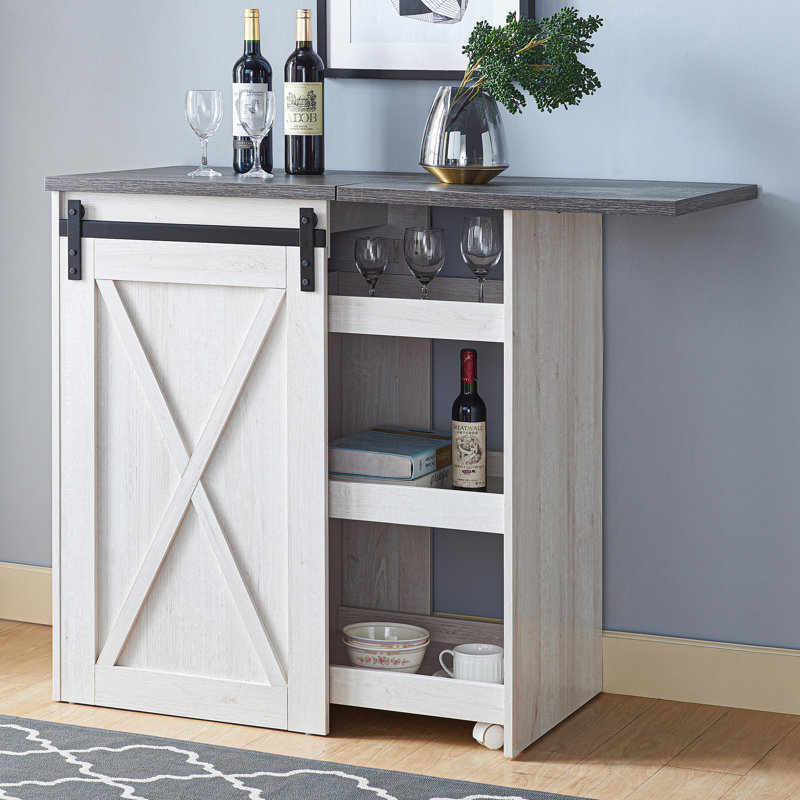 Otto 47.25'' Sideboard, Distressed Gray/Oak