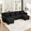 Canapé d'angle modulaire Cloud Couch avec accoudoirs amovibles et coussins lombaires-1006121286-1006121288-1006121291