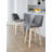 Thea 24" Fixed-Height Counter Stools with Bent Wood Legs & Round Footrest-93726500-93726504-93726506