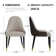 Terrile Dining Table Set for 6-10 with 94.5'' Extendable Sintered Stone Top 8 Faux Leather Chairs