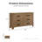 Antibes 6-Drawer Dresser