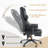 Executive Office Chair, 6-Point Massage Office Chair With Heating Function, High Back PU Leather & Ergonomic Lumbar Support-1575728770