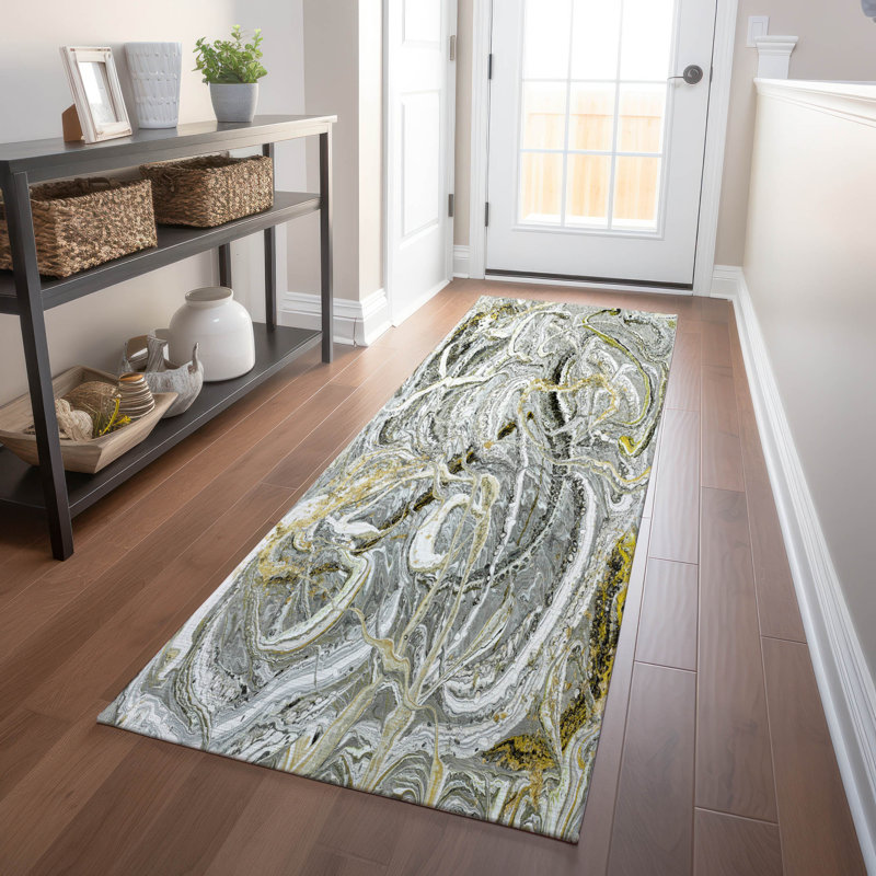 Premium Machine Washable Chananya Cyclone Rug, Runner 2'3" x 7'6"