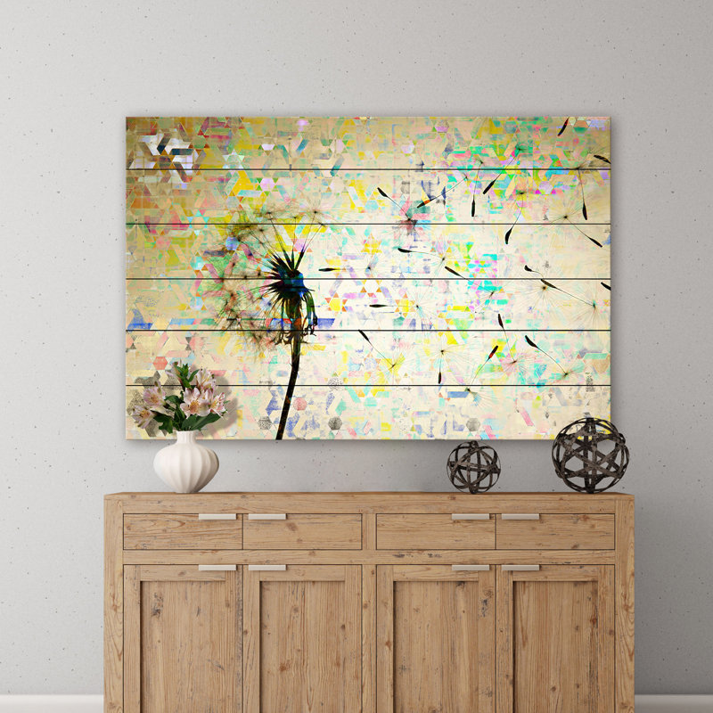 «Moroc Dandy», reproduction d'art sur bois blanc, H 40 po x l 60 po x P 1,5 po