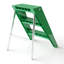 Home Échelle pliante Cadre d'intérieur (vert) Tabouret pliant multifonctionnel épais