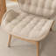 Fauteuil à oreilles capitonné Jeyshan-629428427