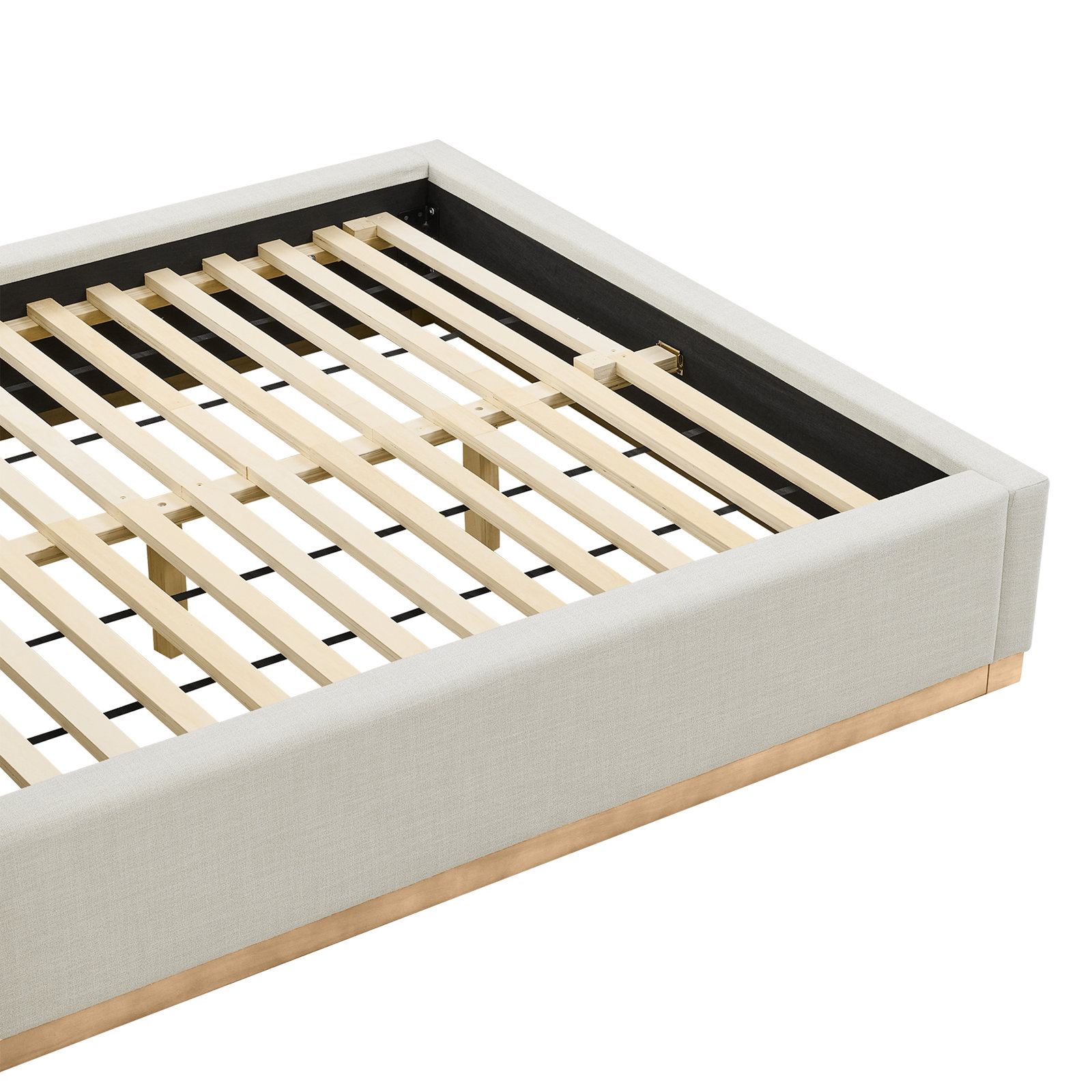Adelaide Wingback Platform Bed, Queen , Effie Linen