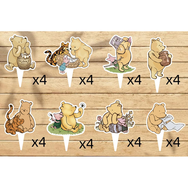 48 pièces de gâteau de Winnie Cupcake