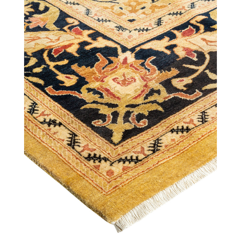 Classic One-of-a-Kind 9' 4" X 12' 2" Hand Knotted Area Rug
