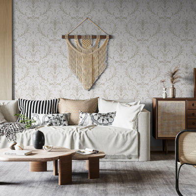 Damask Wallpaper Roll