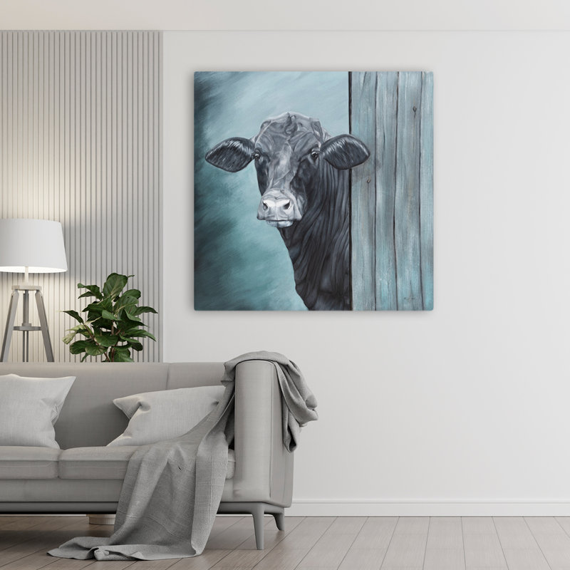 «Silent Observer», art contemporain, H 48 po x l 48 po