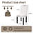 Modern Upholstered Nailhead Dining Chairs (Set of 8)-2081089252