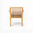 Acacia Wood Outdoor Dining Set - 70.75" Table & Chairs with Removable Cushions for Patio Garden-959805906-959805916
