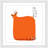 " Orange Whale " by Marmont Hill-21728303