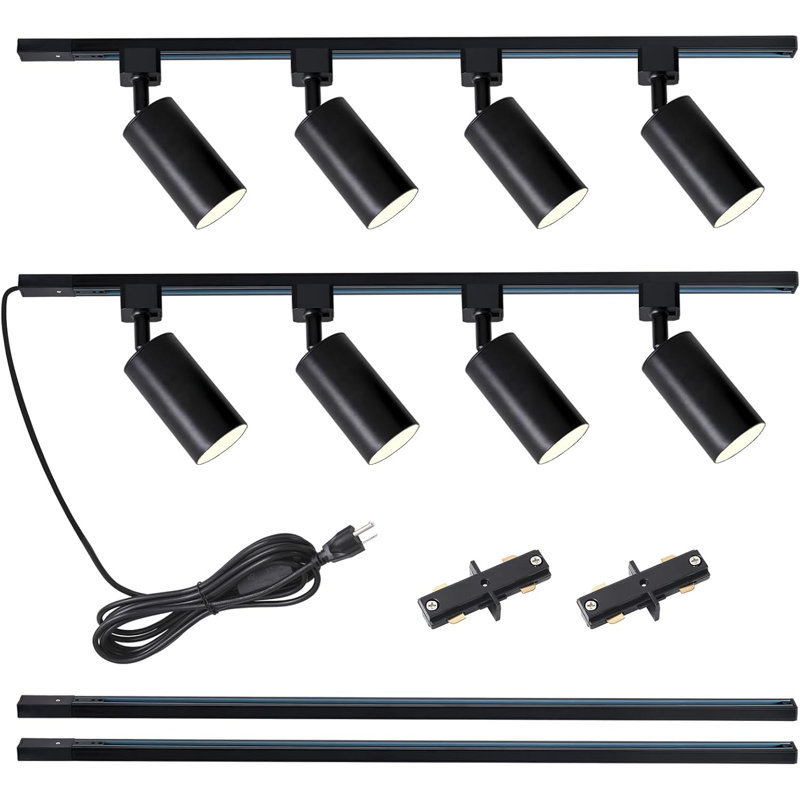 Track Kit, 3.94cm H x 40.94cm W, Black