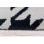 Hand Tufted Wool Area Rug in Black