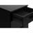Black Laminate Rolling File Container, For Neat Office Organization Cabinet In Laminate, With Adequate Storage Drawers