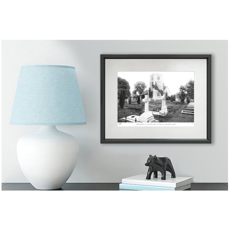 Shiplake, St Peter And St Paul's Church 1890 by Francis Frith - Single Picture Frame Print, 60cm H x 80cm W x 2.3cm D