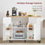 Chariot de cuisine avec plateau en bois Terrika-907867233
