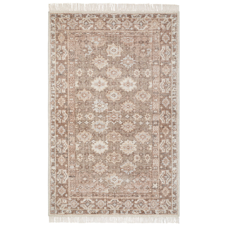 Tapis en laine noué à la main Maeve, Rectangulaire 2 pi x 3 pi