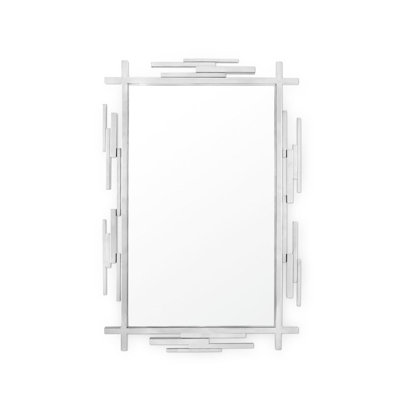 Edith Flat Metal Wall Mirror