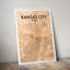 Kansas City Map - No Frame Print-1712575205
